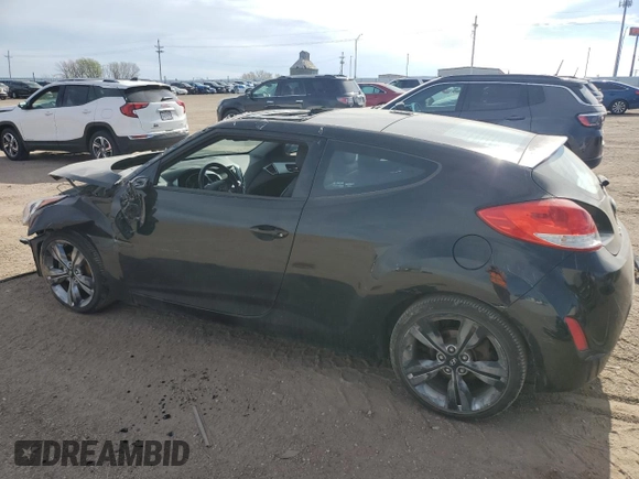 2015 Hyundai Veloster z VIN KMHTC6AD9FU243280, wystawiony jako Copart lot #55833475 z przebiegiem 72 262 mil mil oraz Szkoda całkowita • Salvage title. Historia ofert i sprzedaży dostępna na DreamBid. Obrazek 2.