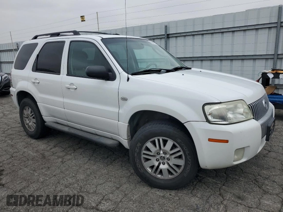 2005 Mercury Mariner Luxury z VIN 4M2YU56155DJ08841, wystawiony jako Copart lot #59441505 z przebiegiem 186 217 mil mil oraz Czysty tytuł • Clean title. Historia ofert i sprzedaży dostępna na DreamBid. Obrazek 4.
