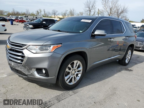 2018 Chevrolet Traverse High Country with VIN 1GNEVKKW0JJ131355, listed as a Copart auction lot 51541225 with 105,886 mi miles and Clean title. Bid and sale history available at DreamBid. Image 1.