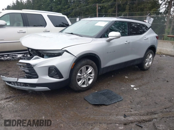 2021 Chevrolet Blazer LT with VIN 3GNKBHR40MS557195, listed as a IAAI auction lot 41597787 with 66,094 mi miles and . Bid and sale history available at DreamBid. Image 17.