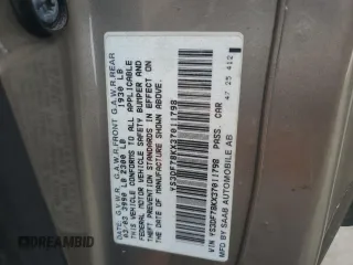 2003 Saab 9-3 SE z VIN YS3DF78KX37011798, wystawiony jako Copart lot #54252515 z przebiegiem 143 291 mil mil oraz Szkoda całkowita • Salvage title. Historia ofert i sprzedaży dostępna na DreamBid. Obrazek 12.