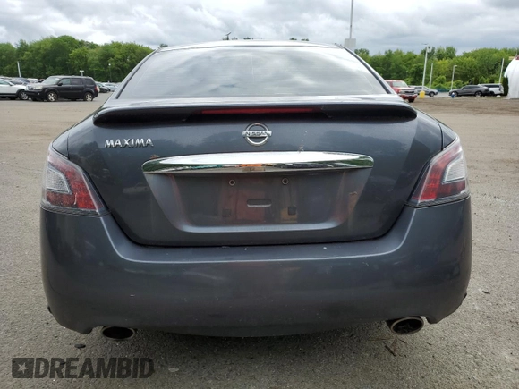 2012 Nissan Maxima S with VIN 1N4AA5AP1CC801376, listed as a Copart auction lot 58637005 with 161,051 mi miles and Salvage title. Bid and sale history available at DreamBid. Image 6.