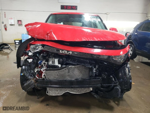2024 Kia Soul LX with VIN KNDJ23AU7R7237767, listed as a Copart auction lot 51050615 with 35,224 mi miles and Non Repairable. Bid and sale history available at carsss.com. Image 5.