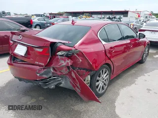 2014 Lexus GS 350 with VIN JTHBE1BL5E5043040, listed as a IAAI auction lot 42407759 with 177,477 mi miles and . Bid and sale history available at DreamBid. Image 4.