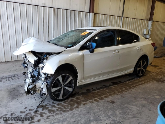 2017 Subaru Impreza Sport with VIN 4S3GKAL66H3624829, listed as a Copart auction lot 53432545 with 0 mi miles and Salvage Title. Bid and sale history available at carsss.com. Image 1.