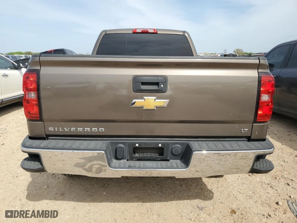 2014 Chevrolet Silverado 1500 LT with VIN 1GCRCREH1EZ261321, listed as a Copart auction lot 50057055 with 121,749 mi miles and Salvage Title. Bid and sale history available at carsss.com. Image 6.