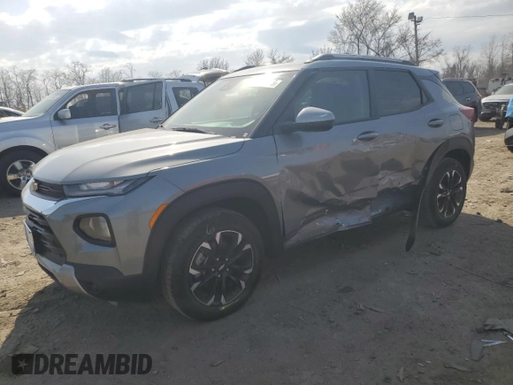 2023 Chevrolet TrailBlazer LT with VIN KL79MRSL5PB177050, listed as a Copart auction lot 49977245 with 35,995 mi miles and Salvage Title. Bid and sale history available at DreamBid. Image 1.