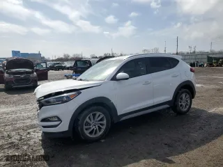 2018 Hyundai Tucson SEL with VIN KM8J33A4XJU714805, listed as a Copart auction lot 51388195 with 104,652 mi miles and Salvage Title. Bid and sale history available at carsss.com. Image 1.