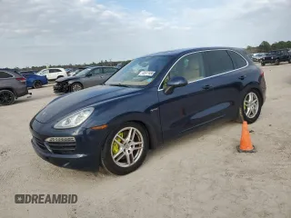 2014 Porsche Cayenne S Hybrid with VIN WP1AE2A21ELA51223, listed as a Copart auction lot 45517455 with 136,087 mi miles and Salvage title. Bid and sale history available at DreamBid. Image 1.