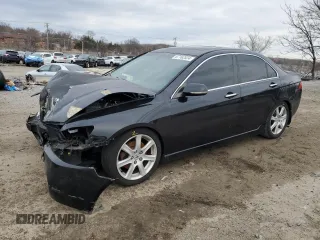 2004 Acura TSX with VIN JH4CL95824C028053, listed as a Copart auction lot 87162524 with 220,629 mi miles and Salvage Title. Bid and sale history available at DreamBid. Image 1.