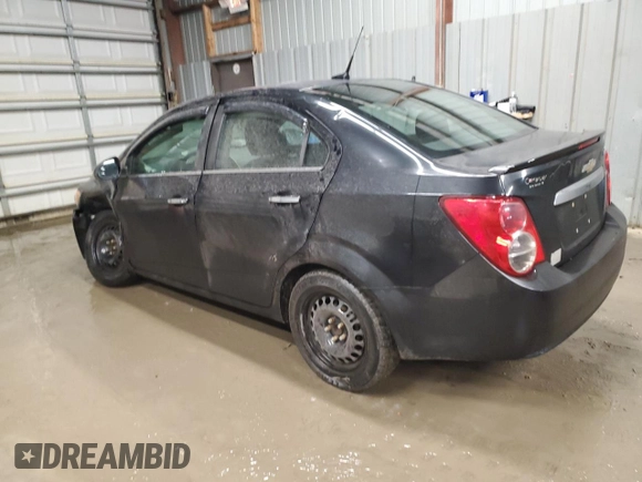 2014 Chevrolet Sonic LTZ with VIN 1G1JE5SB8E4213028, listed as a Copart auction lot 43561105 with 81,457 mi miles and Salvage Title. Bid and sale history available at carsss.com. Image 2.