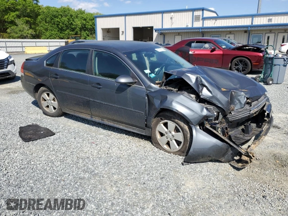 2011 Chevrolet Impala LT Fleet with VIN 2G1WG5EK2B1184211, listed as a Copart auction lot 51797815 with 110,306 mi miles and Salvage Title. Bid and sale history available at DreamBid. Image 4.