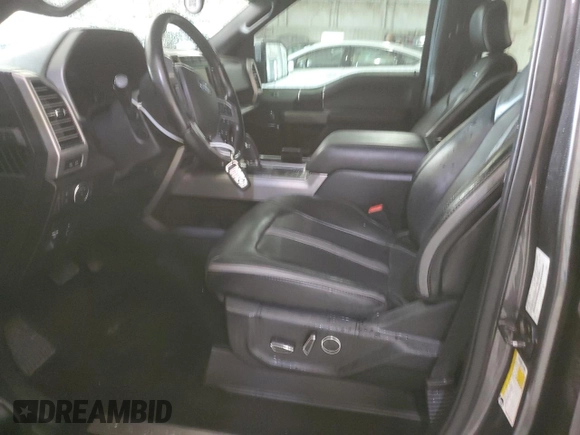 2019 Ford F-150 XL with VIN 1FTEW1E4XKFA80042, listed as a Copart auction lot 59548775 with 119,647 mi miles and Salvage title. Bid and sale history available at DreamBid. Image 7.