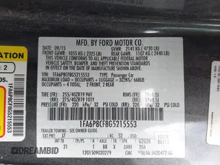 2016 Ford Mustang GT with VIN 1FA6P8CF8G5215553, listed as a IAAI auction lot 42062988 with 71,314 mi miles and . Bid and sale history available at DreamBid. Image 9.