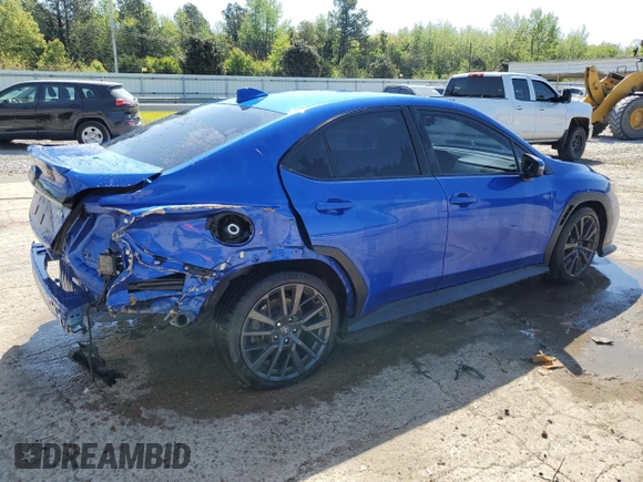 2022 Subaru WRX Limited with VIN JF1VBAL6XN9009643, listed as a Copart auction lot 52540925 with 28,008 mi miles and Salvage Title. Bid and sale history available at carsss.com. Image 3.