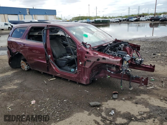 2024 Dodge Durango R/T Premium with VIN 1C4SDJCT3RC174049, listed as a Copart auction lot 56130235 with Not provided miles and Non repairable. Bid and sale history available at DreamBid. Image 4.