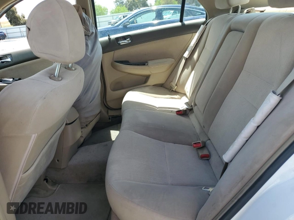2004 Honda Accord LX z VIN JHMCM563X4C039584, wystawiony jako Copart lot #56711435 z przebiegiem 188 011 mil mil oraz Szkoda całkowita • Salvage title. Historia ofert i sprzedaży dostępna na DreamBid. Obrazek 10.