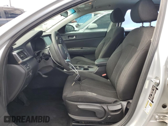 2020 Kia Optima LX with VIN 5XXGT4L38LG447102, listed as a Copart auction lot 57464255 with 43,988 mi miles and Salvage title. Bid and sale history available at DreamBid. Image 7.