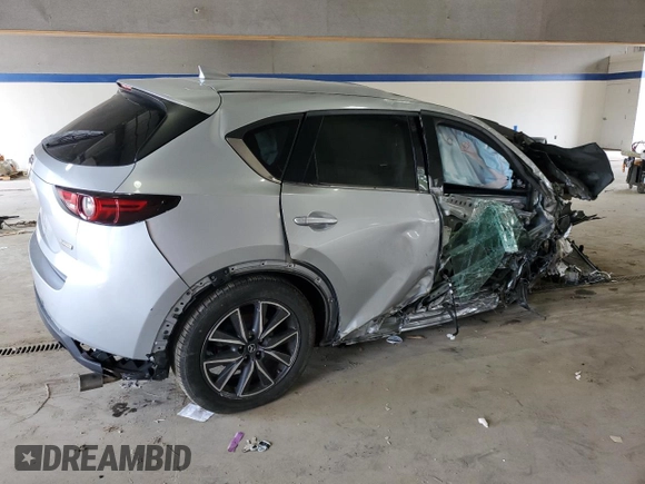 2018 Mazda CX-5 Grand Touring with VIN JM3KFADM4J0349097, listed as a Copart auction lot 59912875 with Not provided miles and Non repairable. Bid and sale history available at DreamBid. Image 3.