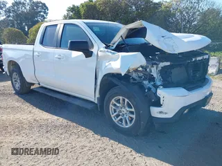 2021 Chevrolet Silverado 1500 RST with VIN 1GCRYEED5MZ225587, listed as a IAAI auction lot 41347939 with 40,779 mi miles and . Bid and sale history available at DreamBid. Image 1.
