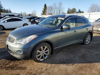 2008 Infiniti EX Journey with VIN JNKAJ09F68M358344, listed as a Copart auction lot 47849695 with 284,568 mi miles and Clean Title. Bid and sale history available at carsss.com. Image 1.
