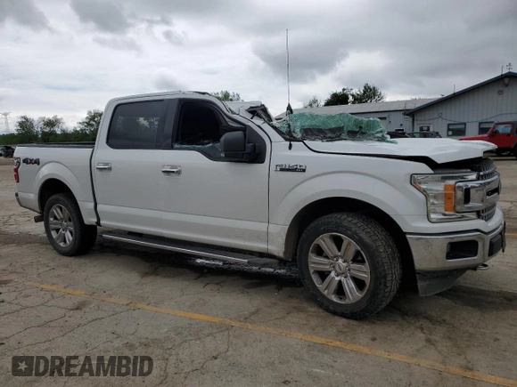 2018 Ford F-150 XL with VIN 1FTEW1EP6JFC13517, listed as a Copart auction lot 57964965 with Not provided miles and Salvage title. Bid and sale history available at DreamBid. Image 4.