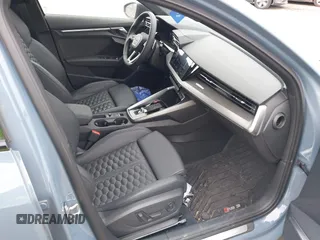 2023 Audi RS 3 with VIN WUAG4DGY9PA905303, listed as a IAAI auction lot 41728962 with 16,896 mi miles. Bid and sale history available at carsss.com. Image 5.