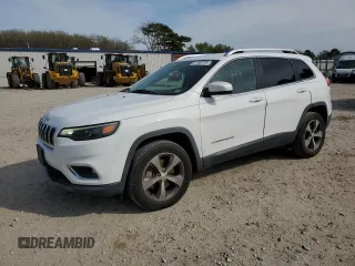 2019 Jeep Cherokee Limited with VIN 1C4PJMDN7KD168464, listed as a Copart auction lot 51180775 with 98,414 mi miles and Salvage Title. Bid and sale history available at carsss.com. Image 1.