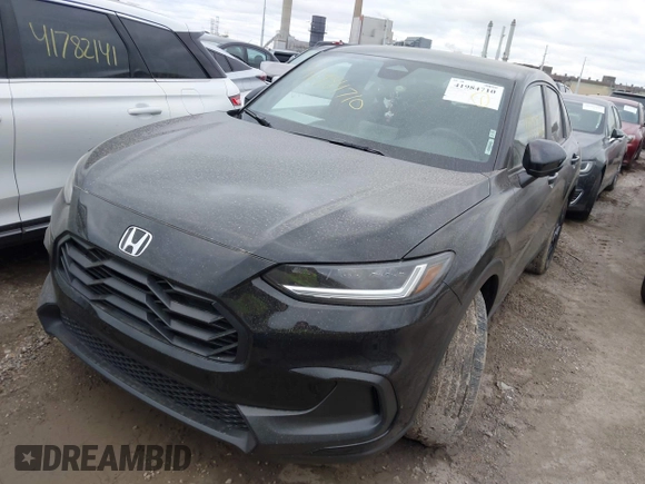 2024 Honda HR-V Sport with VIN 3CZRZ2H55RM742570, listed as a IAAI auction lot 41984710 with 25,515 mi miles and . Bid and sale history available at DreamBid. Image 17.