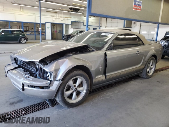 2008 Ford Mustang Deluxe with VIN 1ZVHT84N985111303, listed as a Copart auction lot 53683915 with 94,751 mi miles and Salvage Title. Bid and sale history available at carsss.com. Image 1.