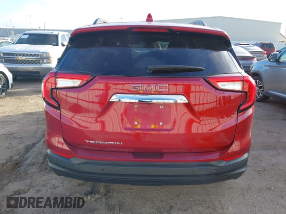 2022 GMC Terrain SLE with VIN 3GKALMEV6NL129916, listed as a IAAI auction lot 41083666 with 81,206 mi miles. Bid and sale history available at carsss.com. Image 16.