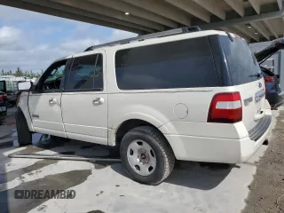 2008 Ford Expedition EL Limited with VIN 1FMFK19558LA27953, listed as a Copart auction lot 45393895 with 137,039 mi miles and Salvage Title. Bid and sale history available at carsss.com. Image 2.