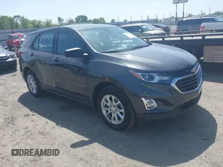 2018 Chevrolet Equinox LS with VIN 2GNAXHEV3J6283707, listed as a IAAI auction lot 42009234 with 115,745 mi miles and . Bid and sale history available at DreamBid. Image 1.