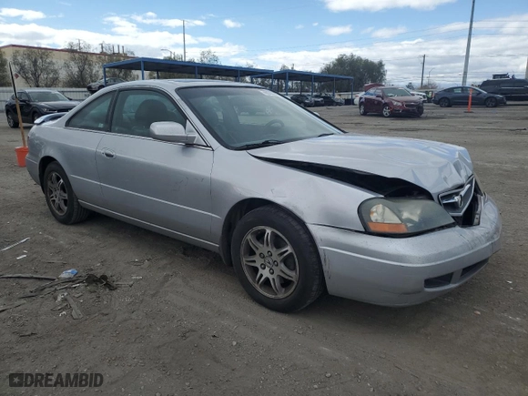 2003 Acura CL Type S with VIN 19UYA42653A011844, listed as a Copart auction lot 48933395 with 211,088 mi miles and Salvage Title. Bid and sale history available at carsss.com. Image 4.