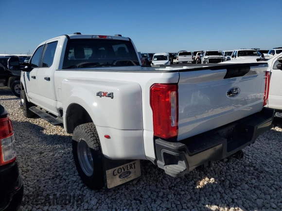 2024 Ford F-350 XL with VIN 1FT8W3DT5REC15672, listed as a Copart auction lot 42740805 with 30,713 mi miles and Salvage Title. Bid and sale history available at DreamBid. Image 2.