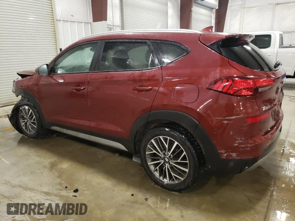 2019 Hyundai Tucson Limited with VIN KM8J3CAL9KU919122, listed as a Copart auction lot 44951195 with 136,175 mi miles and Salvage title. Bid and sale history available at DreamBid. Image 2.