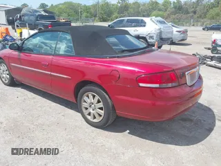 2005 Chrysler Sebring Limited with VIN 1C3EL65R15N655774, listed as a IAAI auction lot 41901887 with 98,380 mi miles and . Bid and sale history available at DreamBid. Image 3.