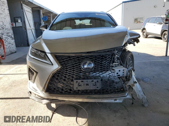 2020 Lexus RX 450h F Sport Performance z VIN 2T2YGMDA9LC044397, wystawiony jako Copart lot #60571545 z przebiegiem 43 856 mil mil oraz Szkoda całkowita • Salvage title. Historia ofert i sprzedaży dostępna na DreamBid. Obrazek 5.