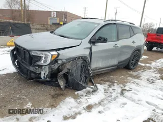 2023 GMC Terrain SLE with VIN 3GKALMEG9PL117201, listed as a IAAI auction lot 41548529 with 51,617 mi miles. Bid and sale history available at carsss.com. Image 22.