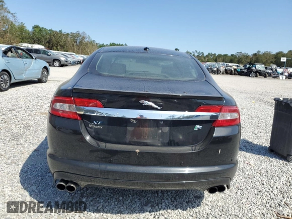 2011 Jaguar XF with VIN SAJWA0JC7BMR87502, listed as a Copart auction lot 75414044 with 111,897 mi miles and Salvage Title. Bid and sale history available at DreamBid. Image 6.