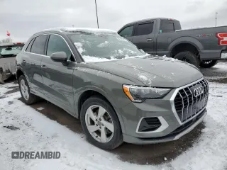 2019 Audi Q3 Premium with VIN WA1AECF38K1075626, listed as a Copart auction lot 38745543 with 72,261 mi miles. Bid and sale history available at carsss.com. Image 4.
