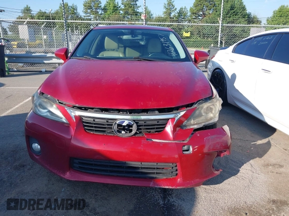 2011 Lexus CT 200h with VIN JTHKD5BH1B2032281, listed as a IAAI auction lot 42631957 with 180,551 mi miles and . Bid and sale history available at DreamBid. Image 12.