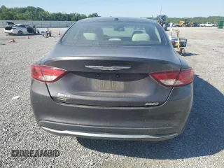 2015 Chrysler 200 Limited with VIN 1C3CCCAB9FN747683, listed as a Copart auction lot 54752485 with 187,495 mi miles and Salvage Title. Bid and sale history available at carsss.com. Image 6.