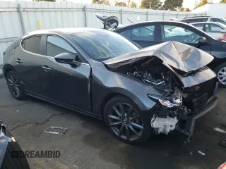 2019 Mazda Mazda3 Hatchback w/Preferred Pkg with VIN JM1BPAMM7K1118633, listed as a Copart auction lot 69500172 with 0 mi miles. Bid and sale history available at carsss.com. Image 4.