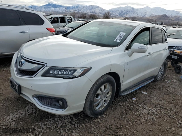 2016 Acura RDX Advance Pkg with VIN 5J8TB4H78GL026971, listed as a Copart auction lot 45993795 with 164,072 mi miles and Salvage Title. Bid and sale history available at carsss.com. Image 1.