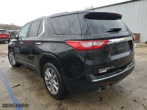 2018 Chevrolet Traverse Premier with VIN 1GNEVJKW7JJ113879, listed as a Copart auction lot 47089085 with 67,514 mi miles and Salvage Title. Bid and sale history available at carsss.com. Image 2.