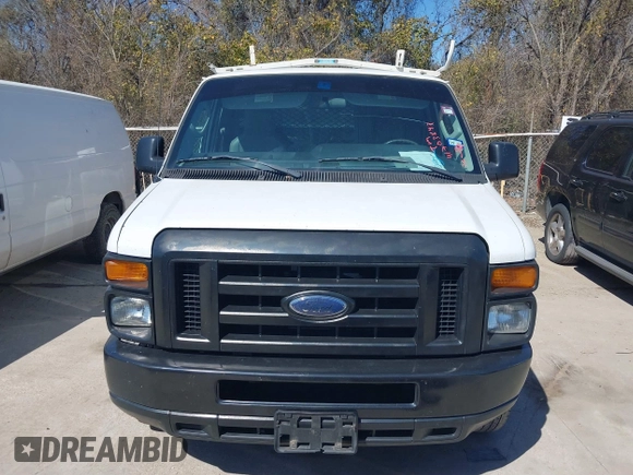 2012 Ford Econoline Cargo Commercial with VIN 1FTNE1EW7CDB08722, listed as a IAAI auction lot 41703842 with 252,175 mi miles and . Bid and sale history available at carsss.com. Image 12.