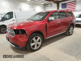 2011 Dodge Durango Citadel with VIN 1D4SE5GT5BC682529, listed as a Copart auction lot 50307805 with 173,165 mi miles and Clean Title. Bid and sale history available at carsss.com. Image 1.