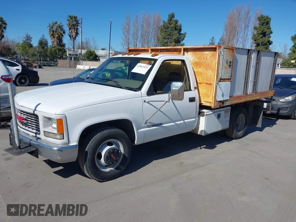 1995 GMC Sierra 1500 with VIN 1GDHC34K7SE549557, listed as a IAAI auction lot 41862529 with 98,437 mi miles and . Bid and sale history available at DreamBid. Image 2.