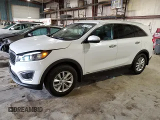 2016 Kia Sorento LX with VIN 5XYPGDA36GG100635, listed as a Copart auction lot 51607035 with 57,011 mi miles and Salvage Title. Bid and sale history available at DreamBid. Image 1.